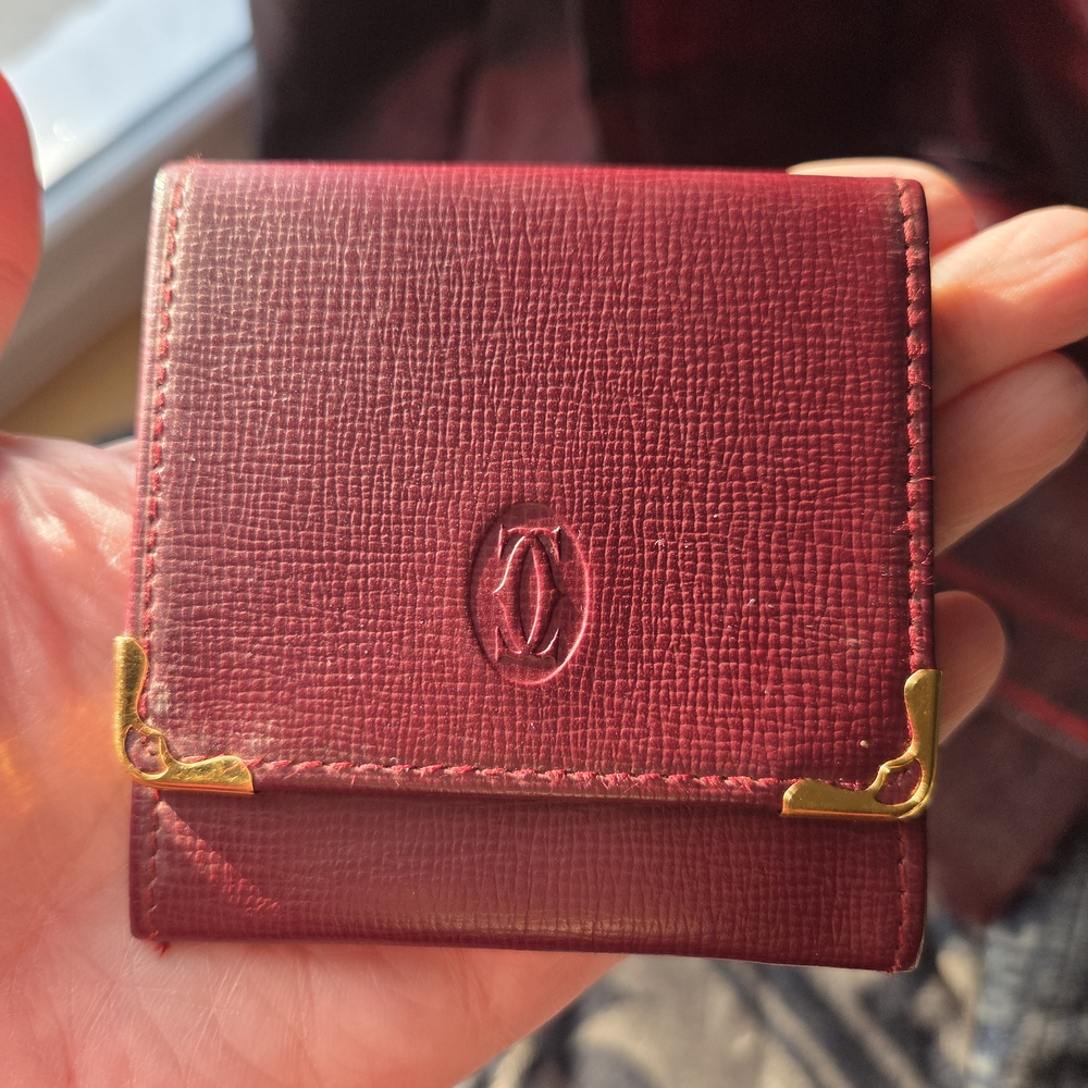 Authentic Vintage Cartier Must de Cartier Coin Purse